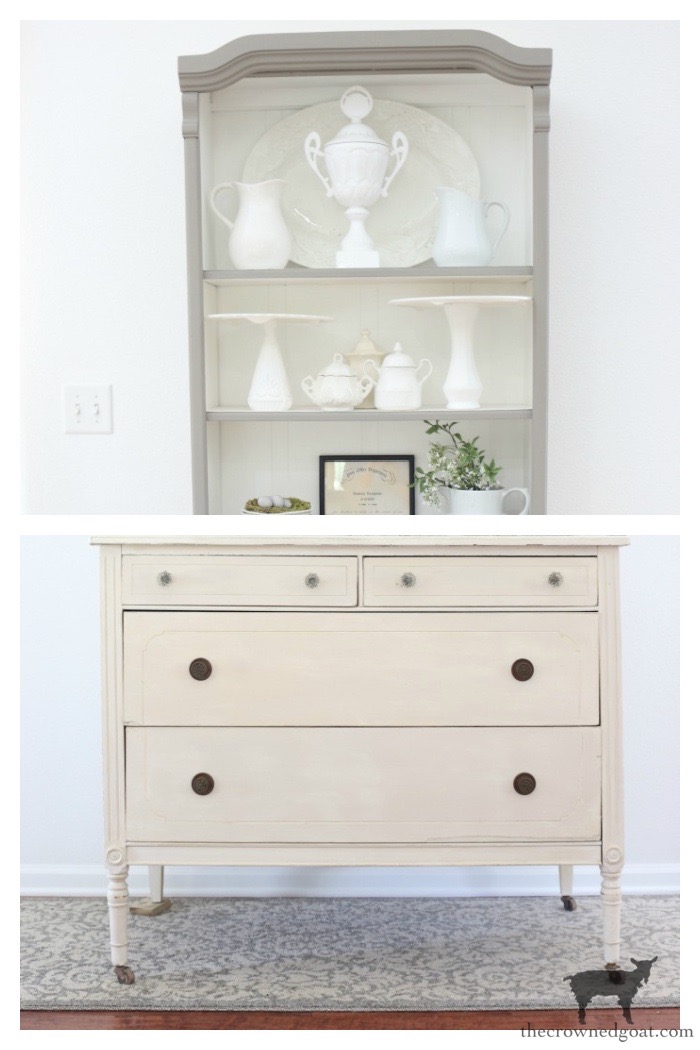 Dresser and Hutch Mock Up - The Crowned Goat 