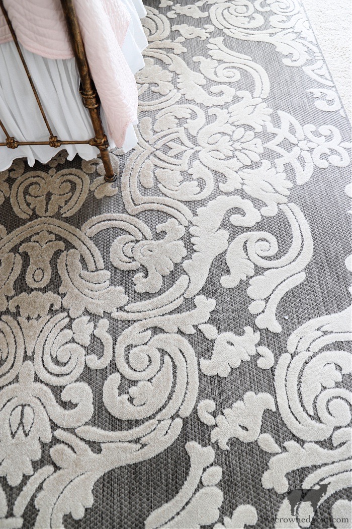 Joss and Main Rug-ORC Guest Bedroom Makeover-The Crowned Goat 